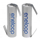 Uppladdningsbara batterier med lödfanor