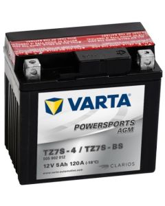 VARTA 507 902 011 - 12V 5Ah (Motorcykelbatteri)