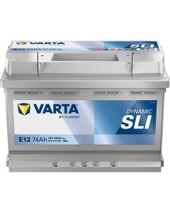 VARTA E12 - 12V 74Ah (Bilbatteri)