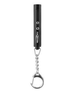 Ansmann Laser Pointer 2i1 i nyckelring - vitt och rött LED-ljus