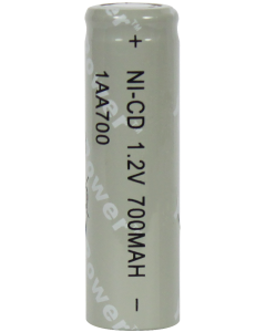 AA batteri 1.2V 800 mAh Ni-Cd (1 st.)