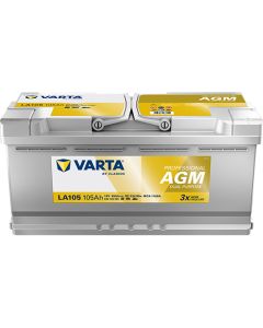 VARTA LA105 - 12V 105Ah (Dual Purpose AGM)