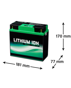 Litium MC-batteri 12V - 450A SAE