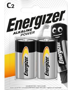 Energizer Alkaliska Power C/E93 Batterier (2 st. Blister)