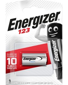 Energizer Lithium Foto/Larm 123-Batteri (1 st.)