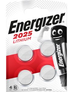 Energizer Lithium CR2025-batterier (4 St.)