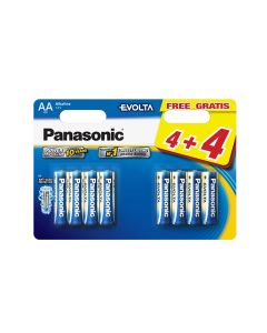 Panasonic Evolta LR6EGE/8BW 8-pack