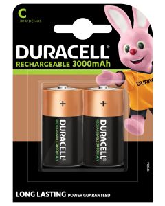 Duracell C / Baby Recharge Ultra Batterier (2 st.)