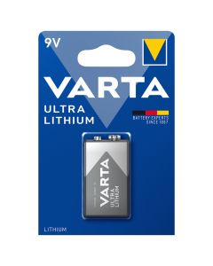 Varta Professional Litium 9V / E / 6LF62 Batteri (1 st.)
