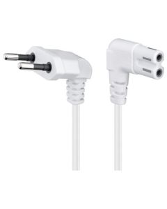 Strömkabel 3 m, vit