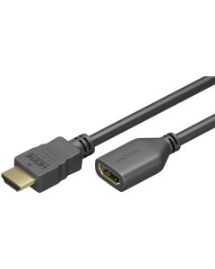 High Speed HDMI™ förlängningssladd med Ethernet 0,5 m
