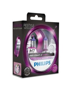 PHILIPS Billampa H7 COLORVISION, LILA - 2-pack