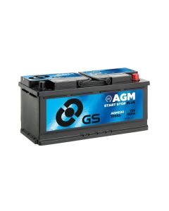 GS YUASA AGM020 12V 105Ah 950A Start Stop Plus batteri