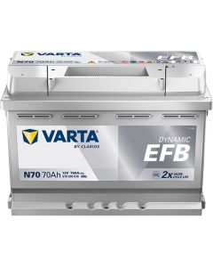 Varta N70 - 12V 70Ah (Start-Stoppbilbatteri)