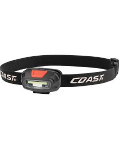 Coast FL13 pannlampa 380 lumen med rött & vitt ljus