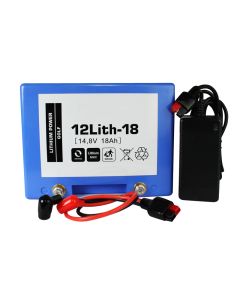 Litiumbatteri till Powakaddy 14,8V 18Ah inkl. laddare