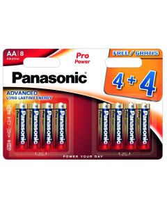 Panasonic Pro Power LR6PPG/8BW 8-pack