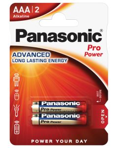 Panasonic Pro Power AAA/LR03 2 st. Blisterförpackning