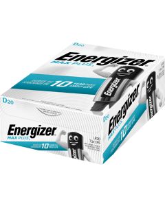 Energizer Max Plus D/E95 (20 st. förpackning)