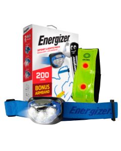Energizer LED Sport Pannlampa 200 lumen inkl. LED Armband