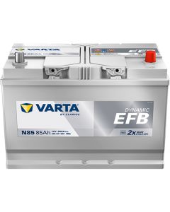 Varta Blue Dynamic EFB N85 - 12V 85Ah (Start-Stop bilbatteri)