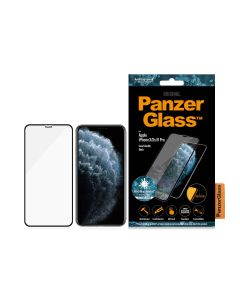 PanzerGlass til iPhone X/XS/11 Pro Case Friendly - Sort