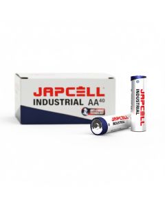 JAPCELL AA/LR06 Industrial alkaline batterier - 40 st.