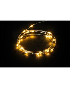 Goobay ljuskedja med 20 LED -lampor silverfärgade 2 st