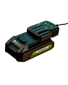 Greenworks, GSK24B2, Startkit batteri samt laddare,24V, 2Ah