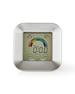 Nedis, Hygrometer ,  temperaturmätare ,  klocka ,  pekskärm