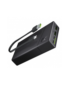 Green Cell PowerPlay20 Powerbank 20000mAh med hurtig opladning samt 2x USB og 2x USB-C