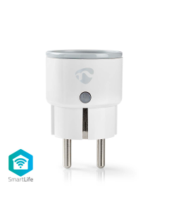 Nedis SmartLife Smart Connector, 2500 W Typ F Android / IOS Vit