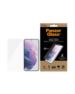 PanzerGlass Samsung Galaxy New S-Series Case Friendly, Svart - Edge-to-Edge