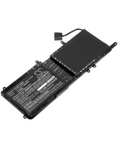 Batteri för DELL - 15,2V Li-Pol 4250 mAh svart