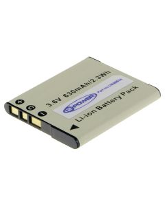 2-ströms NP-BN1-batteri för Sony-kamera 3,6V 630mAh