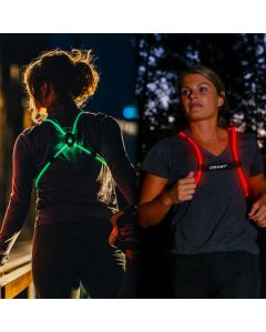 Coast LH150 Säkerhetsväst med LED - Ver 2.0 - NYHET - upp till 18 timmar ljustid