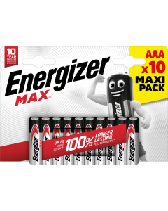 Energizer Max AAA / E92 (10 stk Blister)