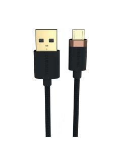 Duracell Kabel USB till Micro USB 1 m, Svart