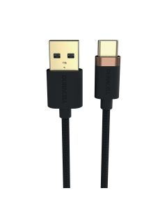 Duracell Kabel USB till USB-C 1 m, Svart
