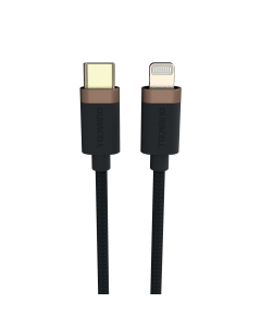 Duracell Kabel USB-C Lightning 1 m, Svart