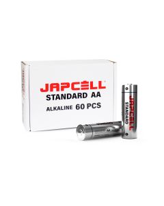 Japcell AA/LR06 Standard Alkaliske batterier - 60 st.