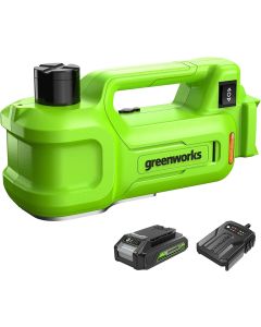 Greenworks G24JACKK2 Donkraft 24V - Inkl. 2A batteri og lader