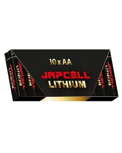Japcell Lithium AA Batterier (10 st.)