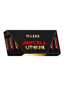 Japcell Lithium AAA Batterier (10 st.)