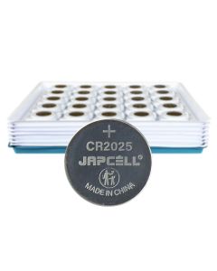 JAPCELL Litium CR2025-Batterier - 200 st.