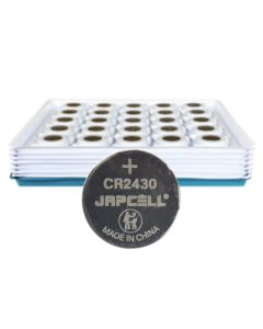 JAPCELL Litium CR2430-Batterier - 100 st.