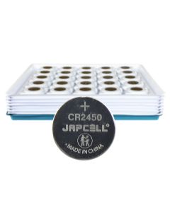 JAPCELL Litium CR2450-Batterier - 100 st.
