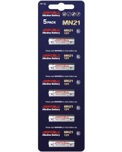 Japcell MN21 / E23 / 23A Batteri - 5 st.