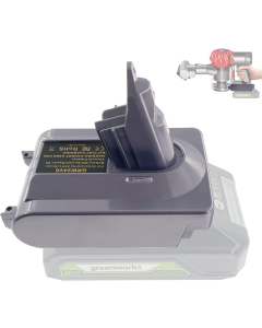 Greenworks 24V adapter för Dyson V6