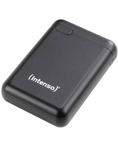 Intenso® Powerbank XS10000 10.000 mAh USB-A/USB-C inkl. USB-C kabel. Svart